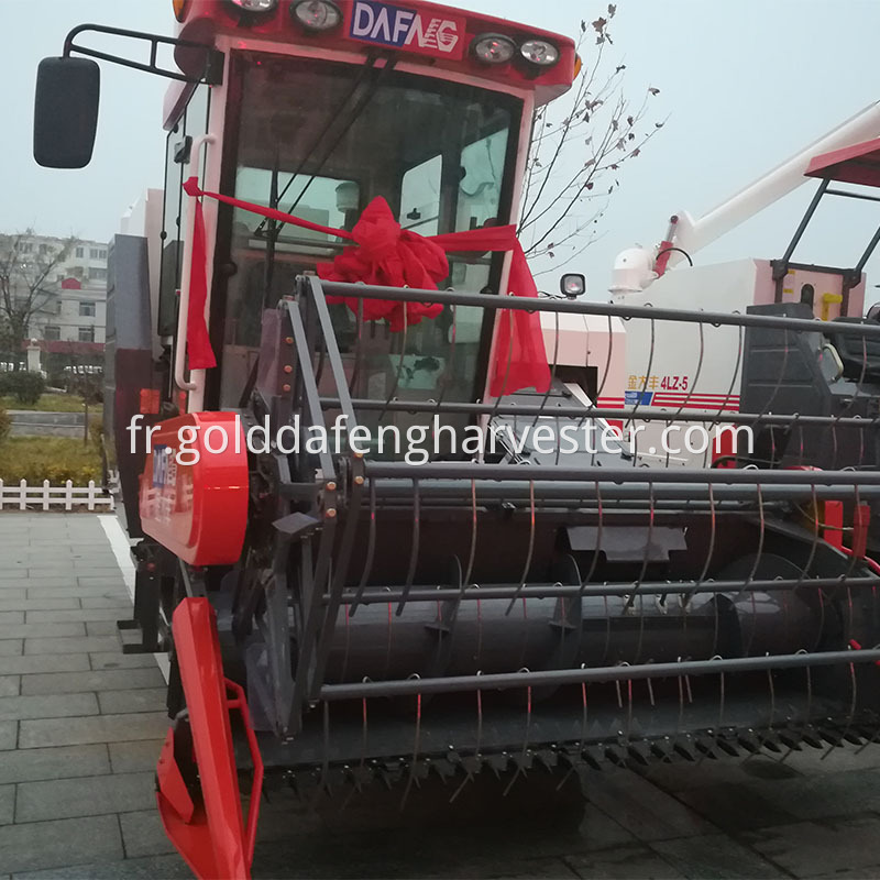 Gold Dafeng fuel-efficient agriculture machinery equipment rice harvester 